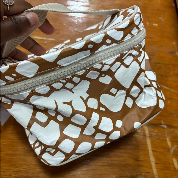 Aloha collection cabin crew Brown and White Patterned Women's Bag - Picture 2 of 5